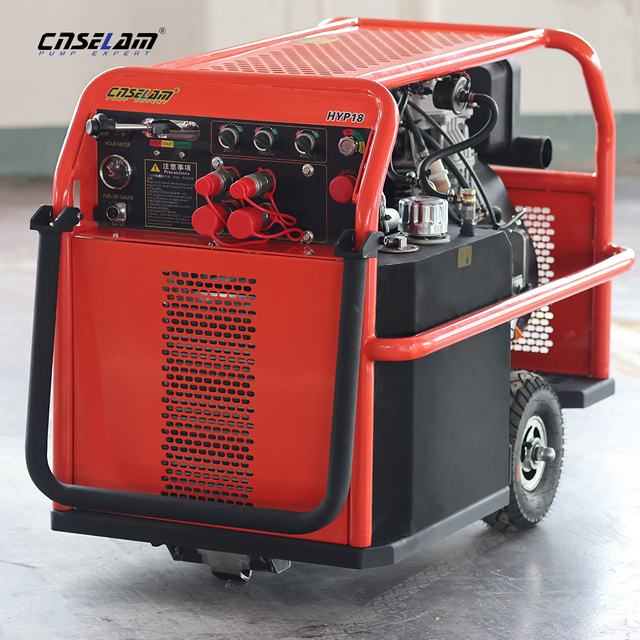 Durable and long working time hydraulic power unit